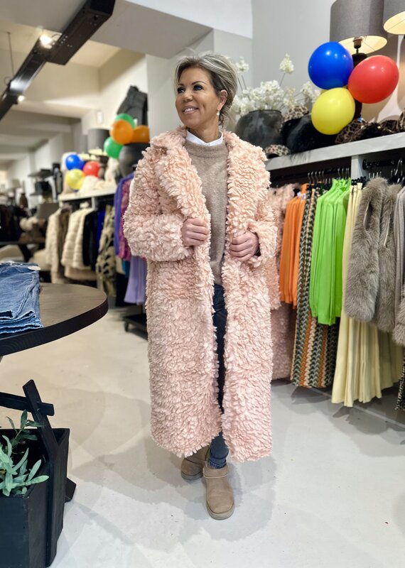 Karnevaljacke Teddy Pink