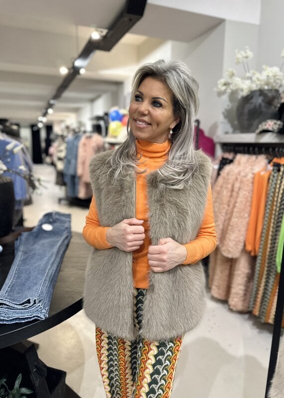 Bodywarmer  Lucky taupe