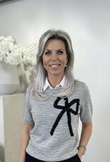 Top James off white & grijs