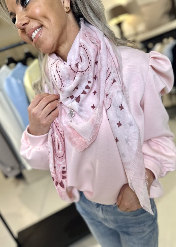 Écharpe rose Liva