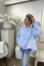 Bluse Simone Blau