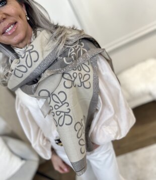 Sjaal Lotte Beige