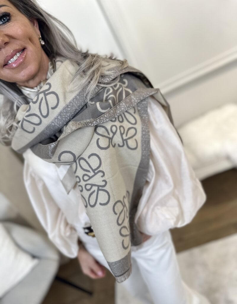 Sjaal Lotte Beige