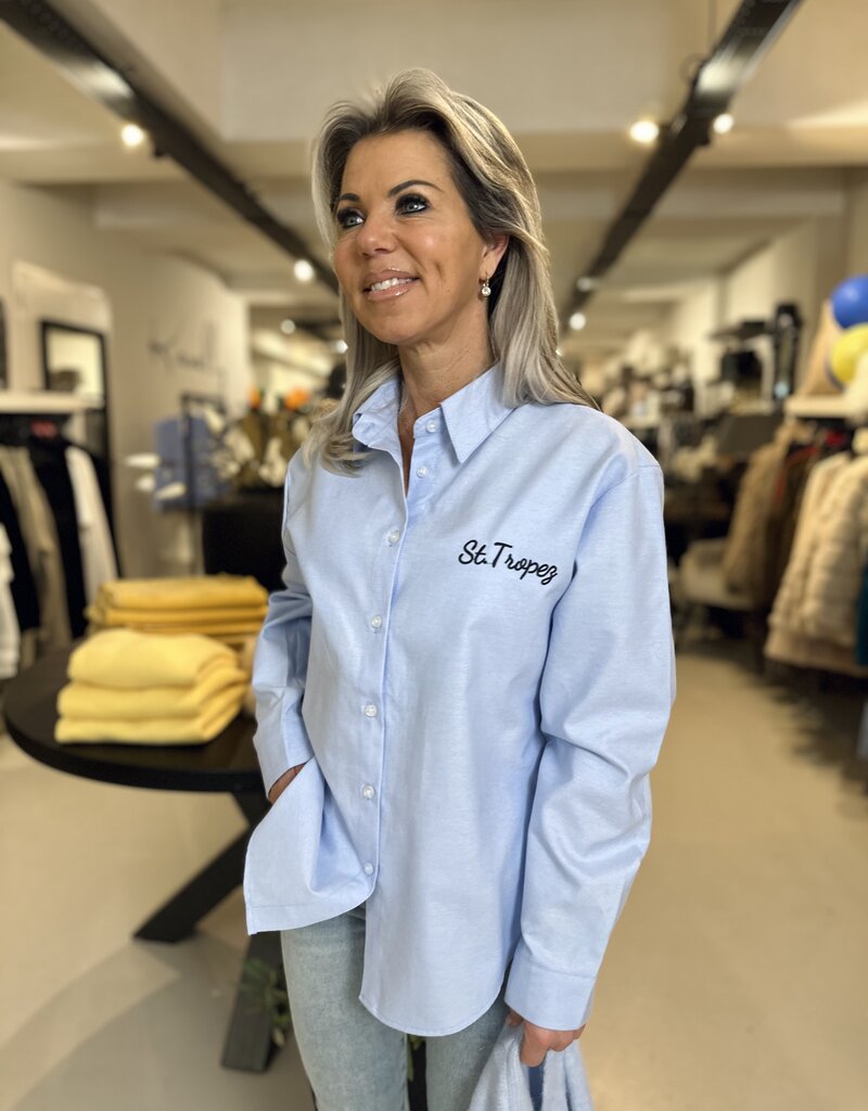 Blouse Tropez blau