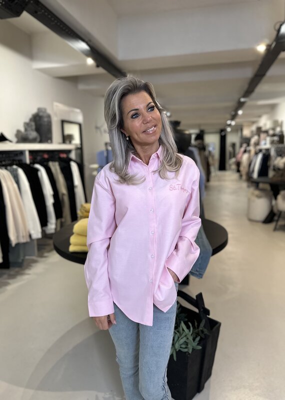 Blouse Tropez pink