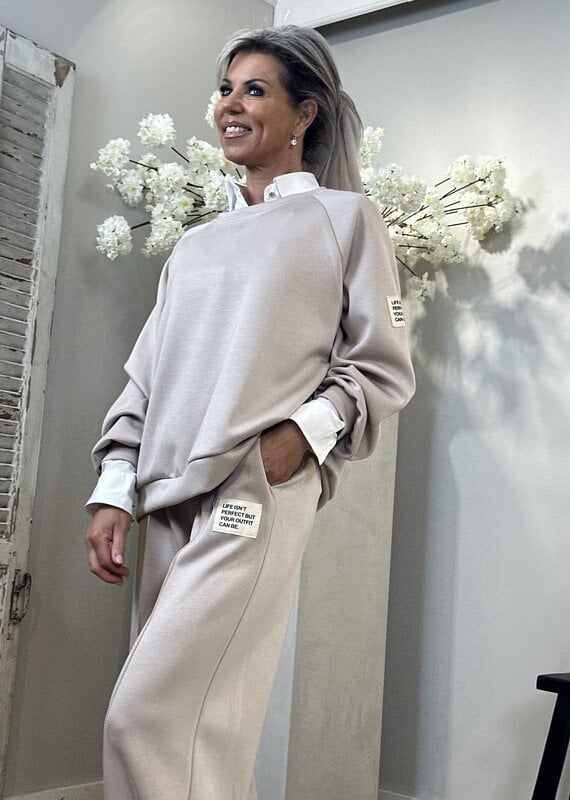 Jogginganzug Lola Beige