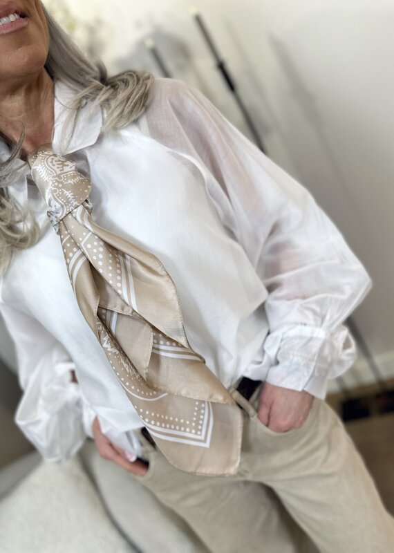 Scarf Emma beige