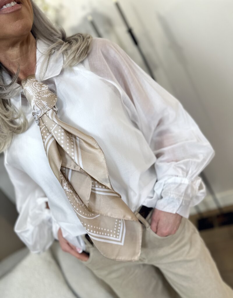 Scarf Emma beige