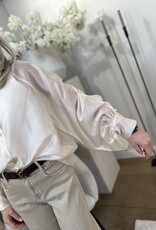 Bluse Olivia beige
