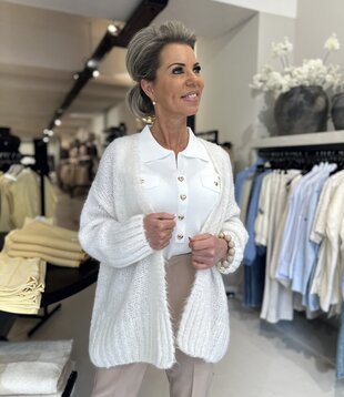 Vest Kavally off white