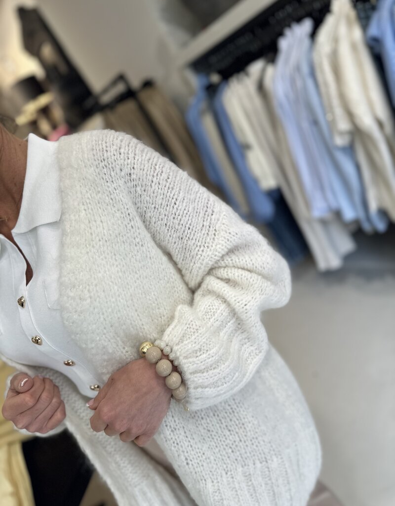 Kavally Vest Off White