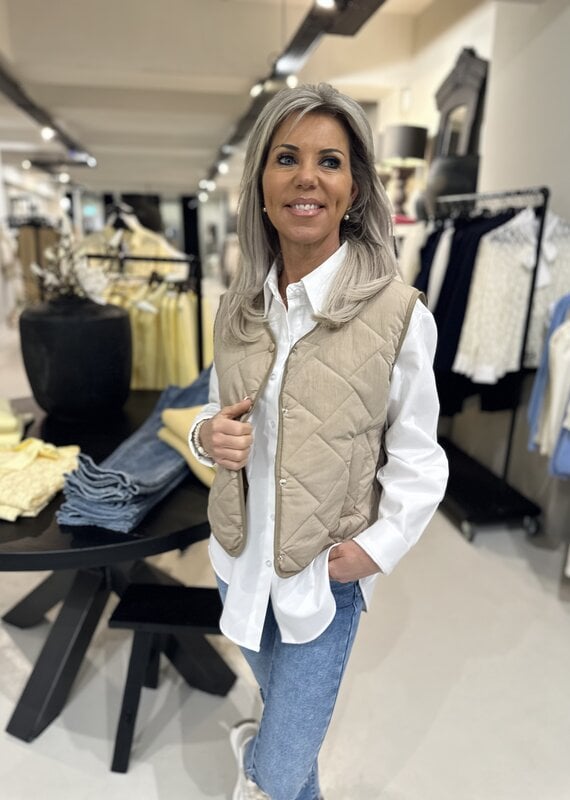 Bodywarmer Rosan Taupe