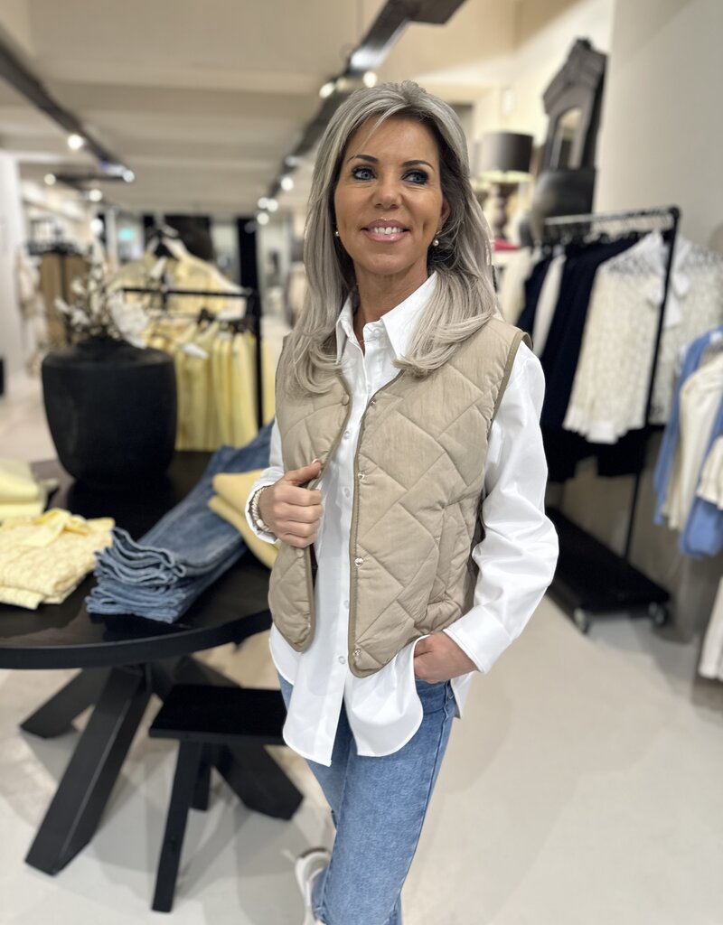 Bodywarmer Rosan Taupe
