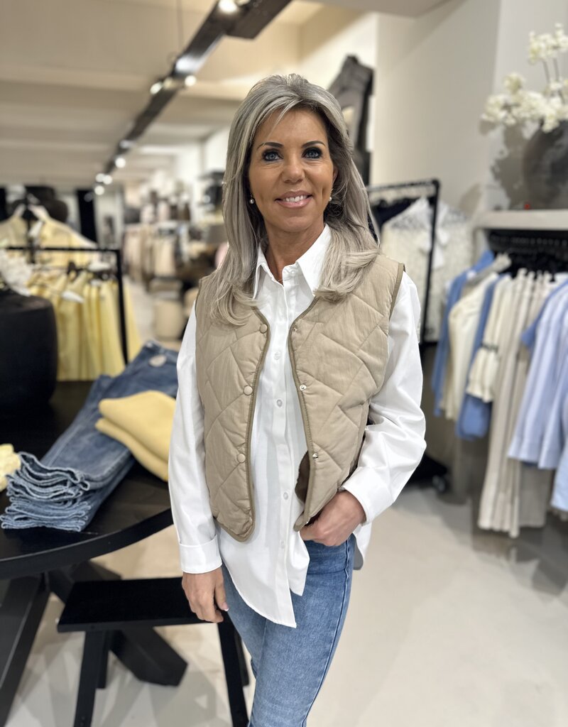 Bodywarmer Rosan Taupe