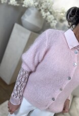 Gilet San Mohair Rose