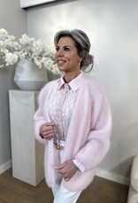 Mohair Cardigan Pink