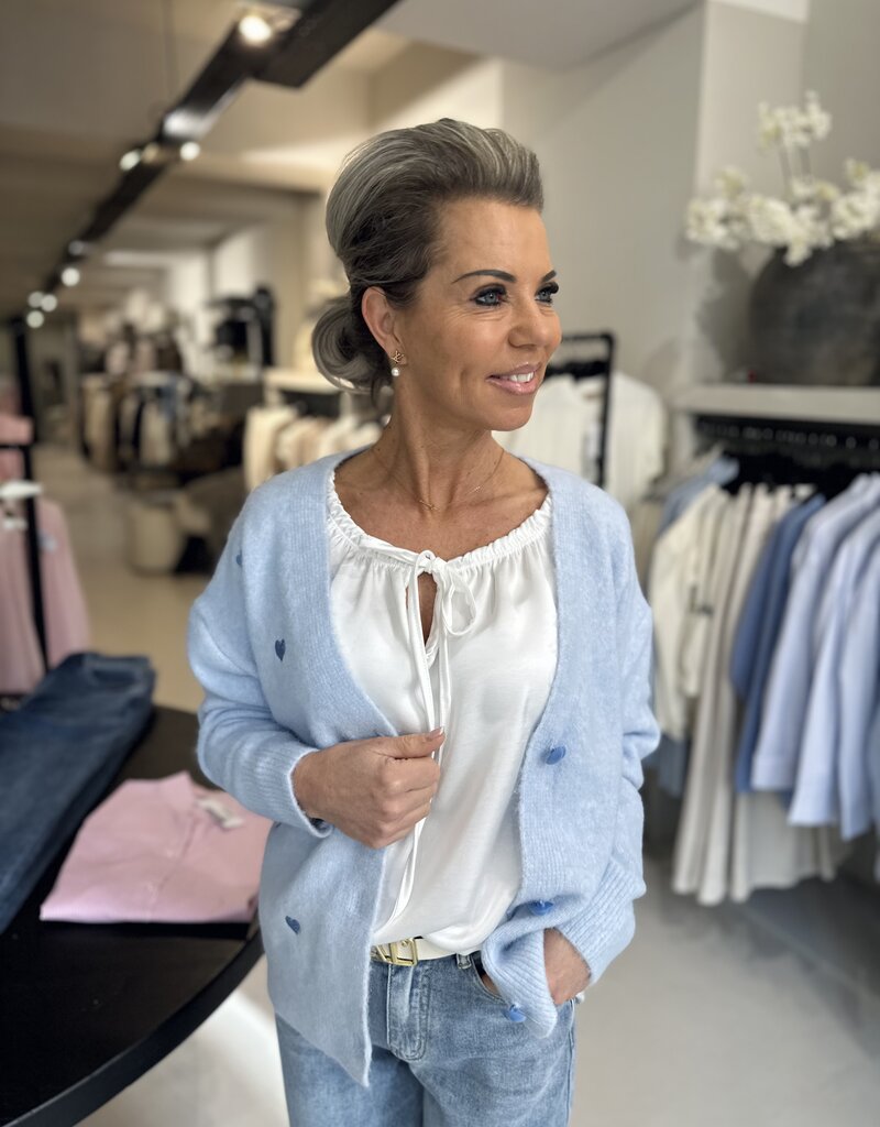 Cardigan Hart blue