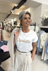 T-Shirt Pipelette off white