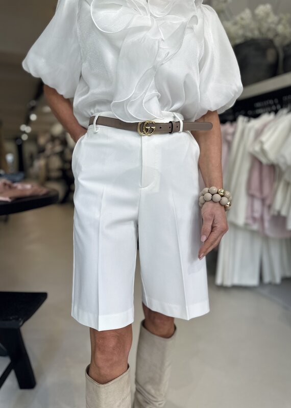 Bermuda Janny off white shorts