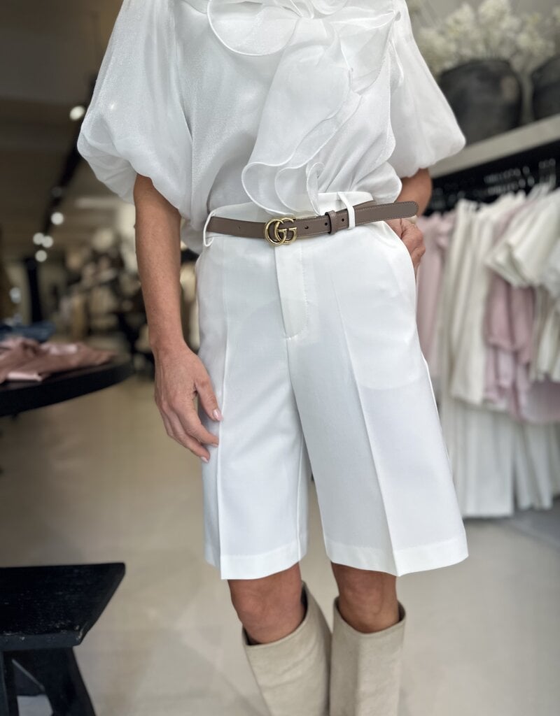 Bermuda Janny off white shorts