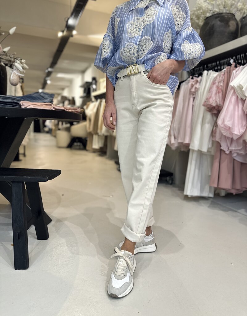 Jeans Laura cream