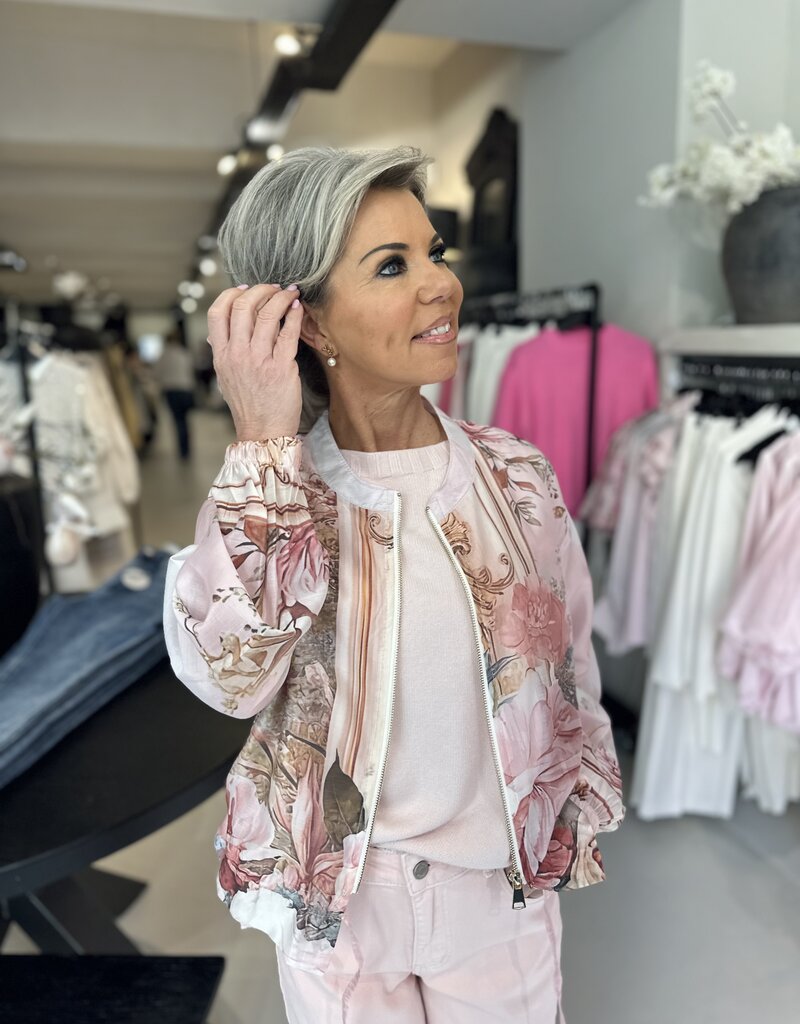 Blouse veste Rosanne rose