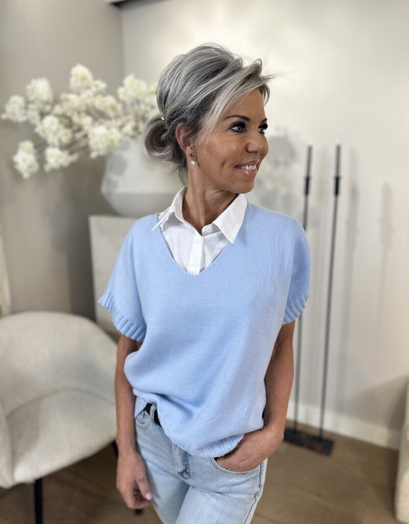 Top Anne Blauw