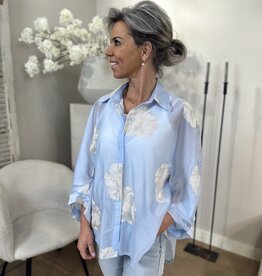 Blouse Monique Blauw