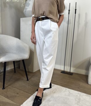 Pantalon Jill off white