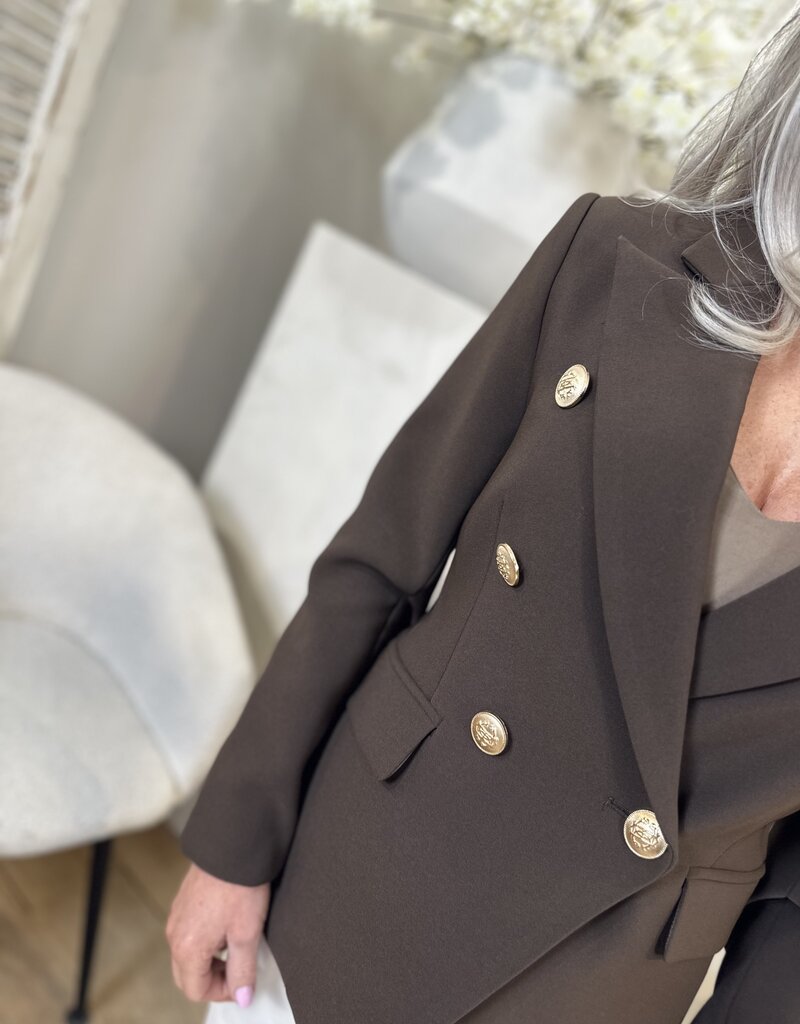 Blazer Ziza bruin