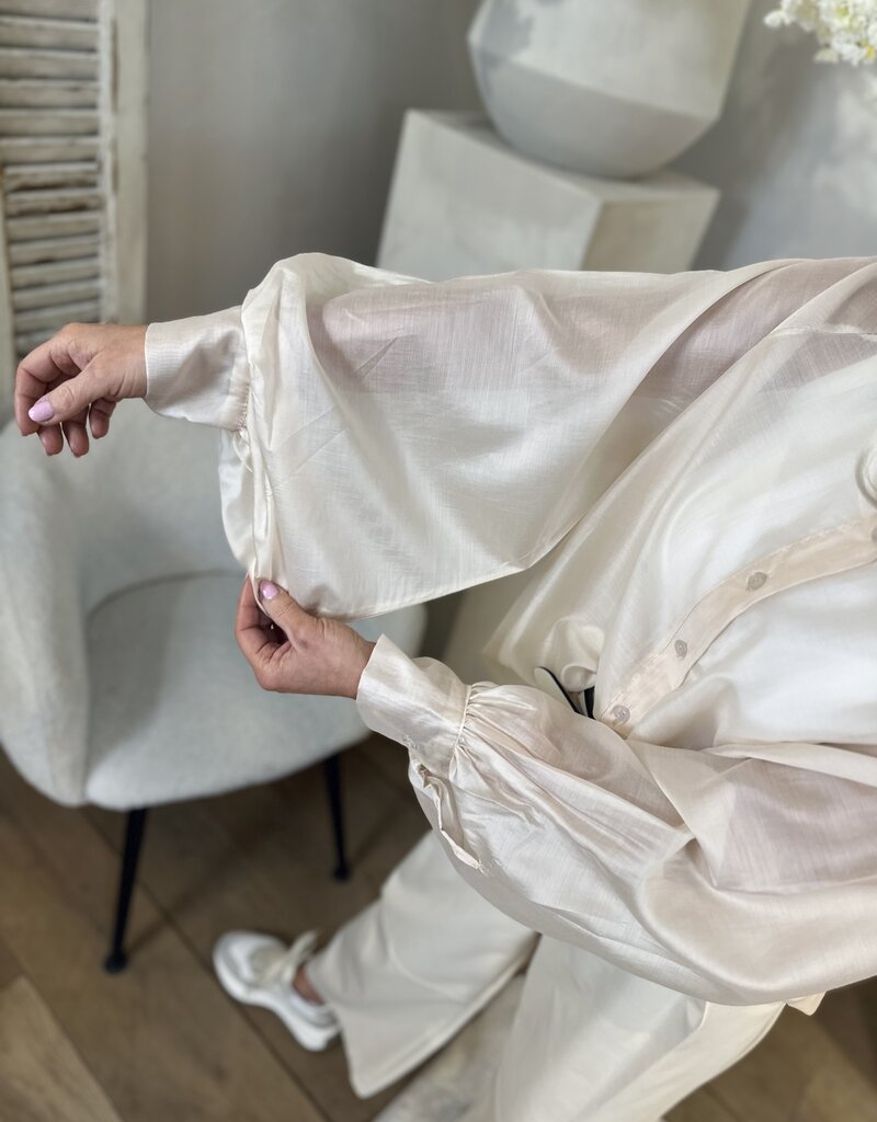 Bluse Olivia beige