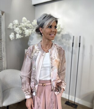 Blouse Jasje Rosanne creme