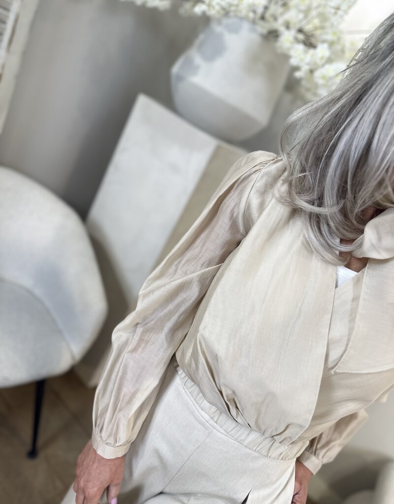 Rinascimento Blouse Tortora Beige