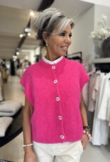 Pull sans manches/Gilet Lotte rose