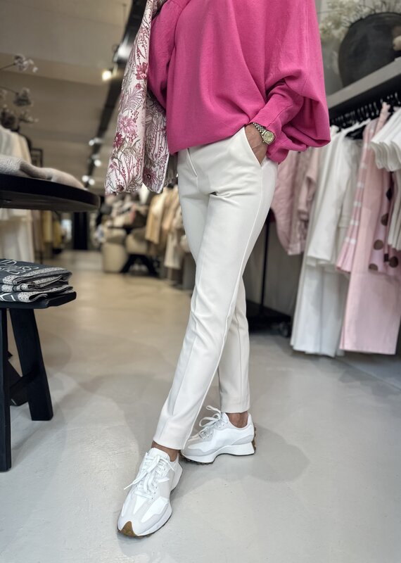 Rinascimento basic trousers cream