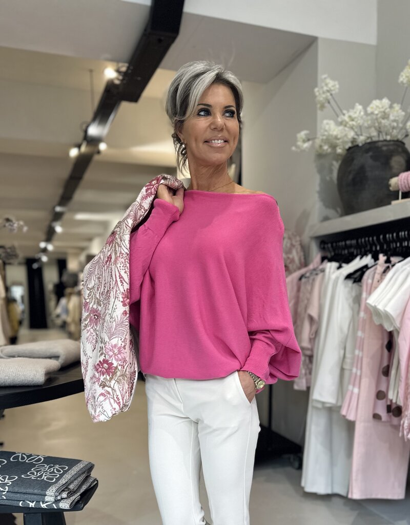 Pantalon basique Rinascimento crème