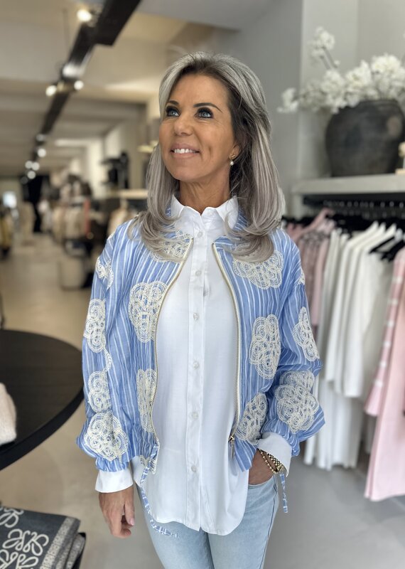 Rosanne Blue Jacket