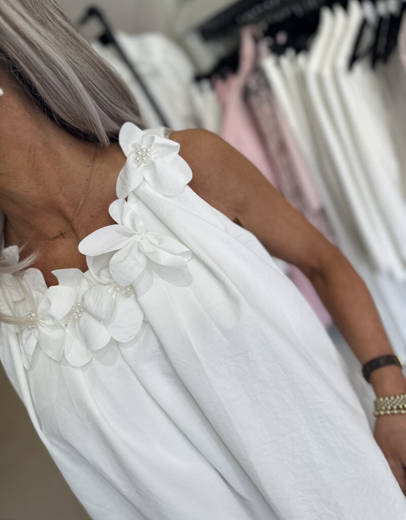Blouse Flora off white