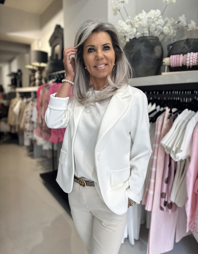 Blazer Jog Off White