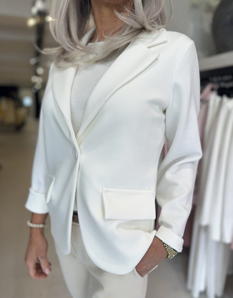 Blazer Jog Off White