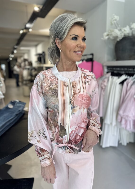 Blouse Jasje Rosanne roze