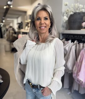 Top Marleen off white