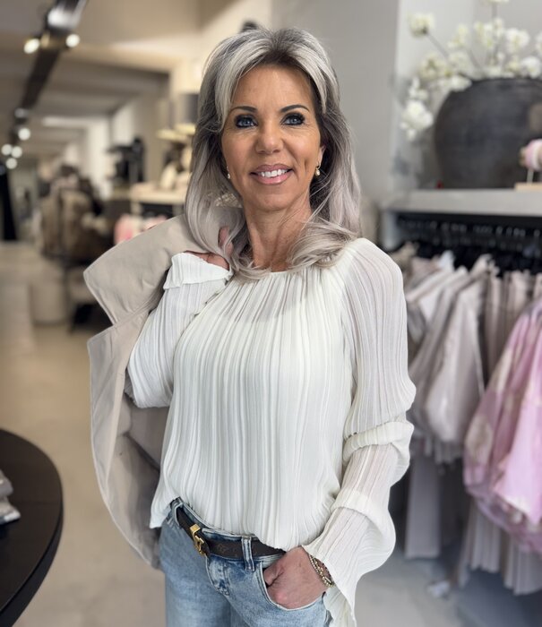 Top Marleen off white