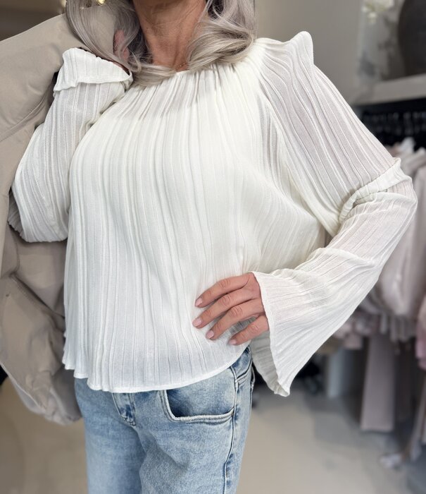 Top Marleen off white
