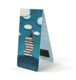 Magnetic Bookmark, Pile of Books , Illustration