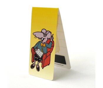 Magnetic Bookmark, Reading Rat
