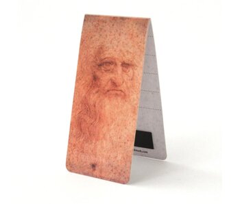Magnetic Bookmark, Leonardo da Vinci, Self-portrait