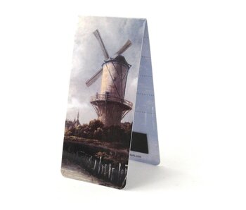 Magnetic Bookmark, Jacob van Ruisdael, The Windmill