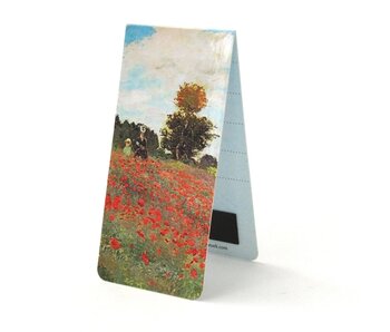 Magnetisches Lesezeichen, Claude Monet, Mohnfeld