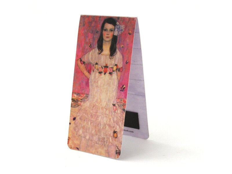 Magnetisches Lesezeichen, Mädchen, Klimt